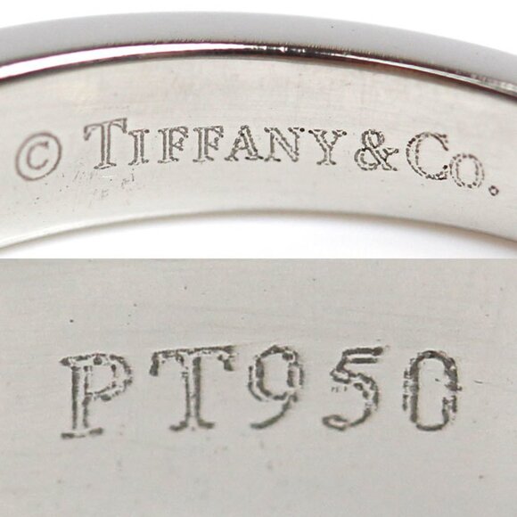 TIFFANY Silver Diamond Ring - Picture 5 of 8